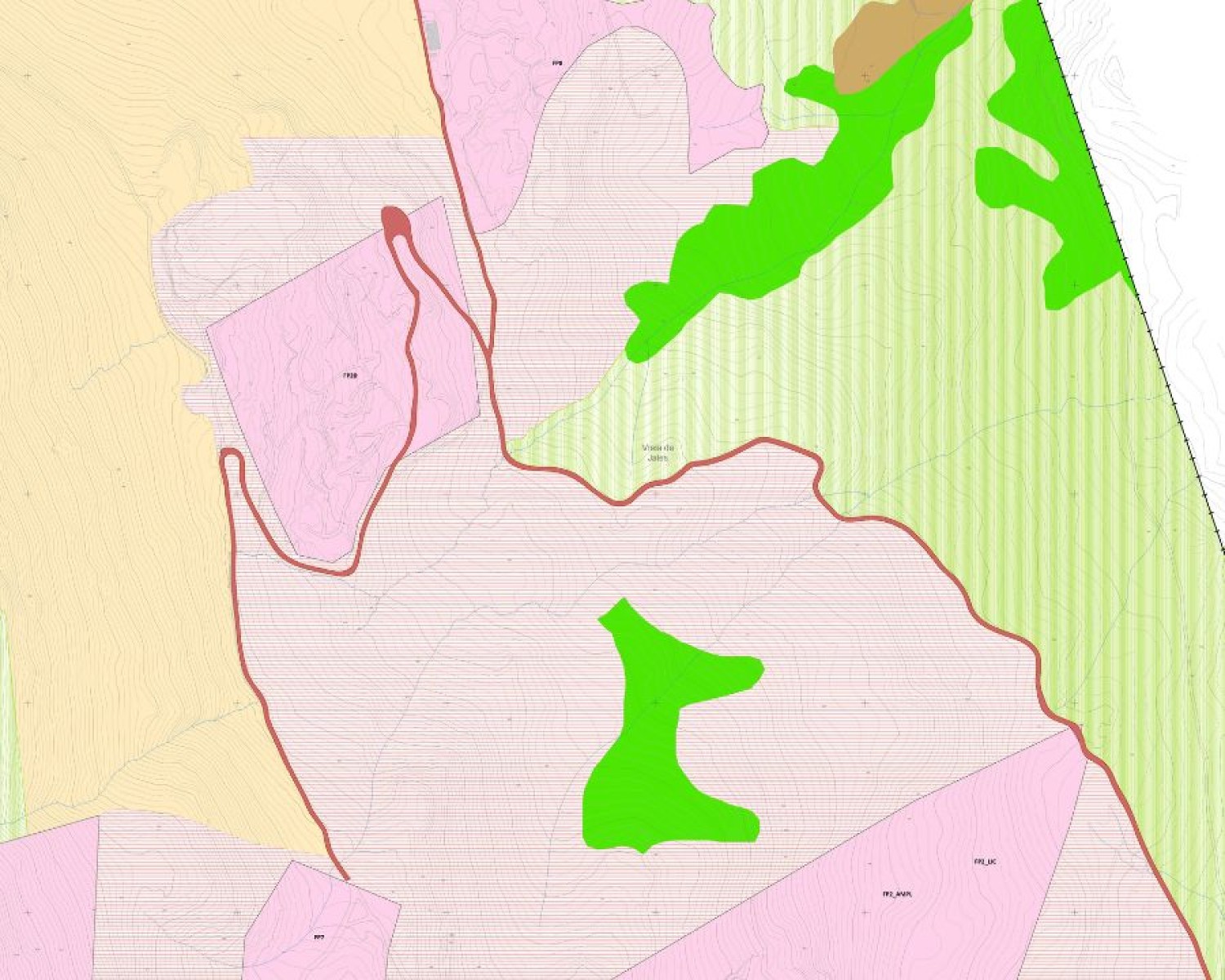 Elaboração de vários PIER da Área de Exploração Consolidada de Recursos Geológicos  | Município de Vila Pouca de Aguiar | 2015-2018